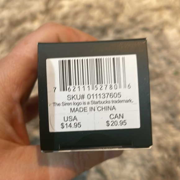 2 Starbucks Cold Cup Ornament Keychain 2022 Holiday Sangria Pink & Gold Bling - Picture 5 of 5